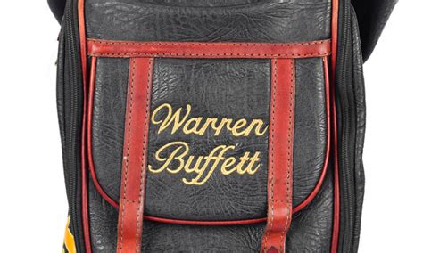 Warren Buffett’s golf clubs are up for auction (AKA .
